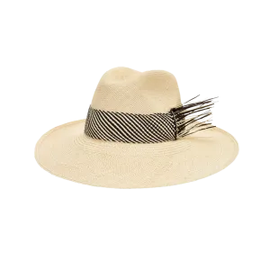 Tucan Wide Brimmed Straw Hat