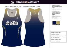 UC-Davis-- Womens Compression Tank