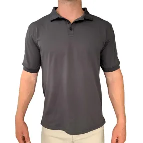 VAIKOBI ANTIBES S/S TECH POLO Charcoal