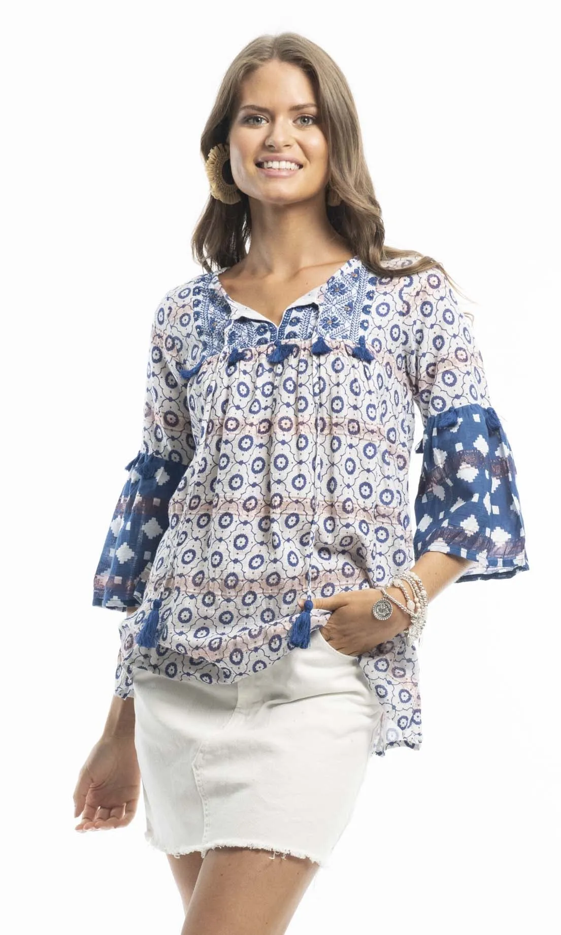 Viscose Boho Tunic Tolouse