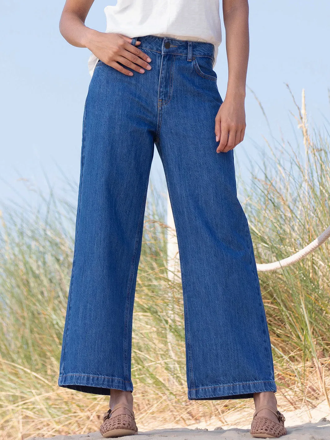 Wareham wide leg jeans