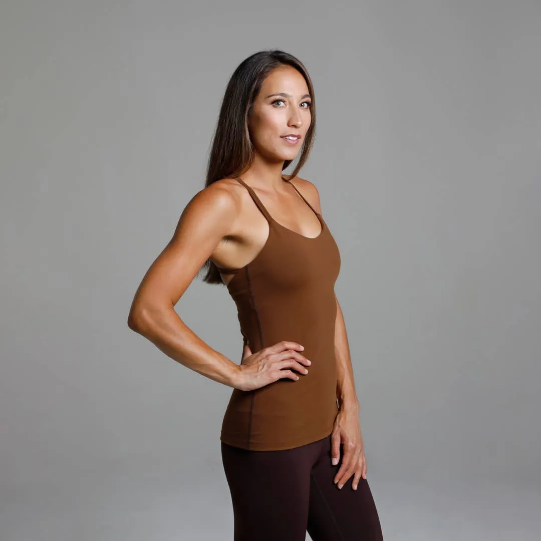 Warrior Y-Back Yoga Tank (Bronze)