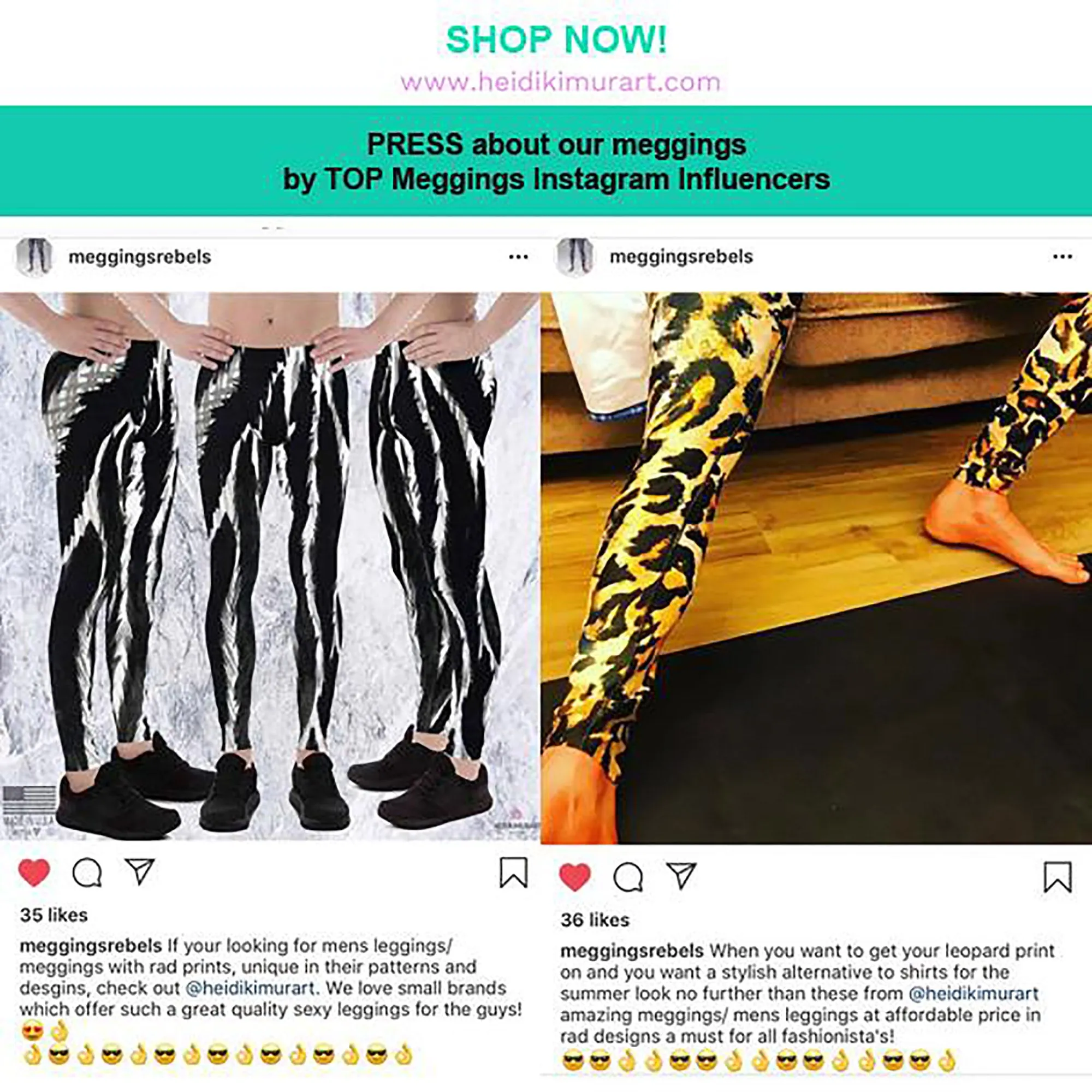 White Leopard Print Men's Leggings, Leopard Animal Print Best Premium Running Tights For Men - Made in USA/EU/MX