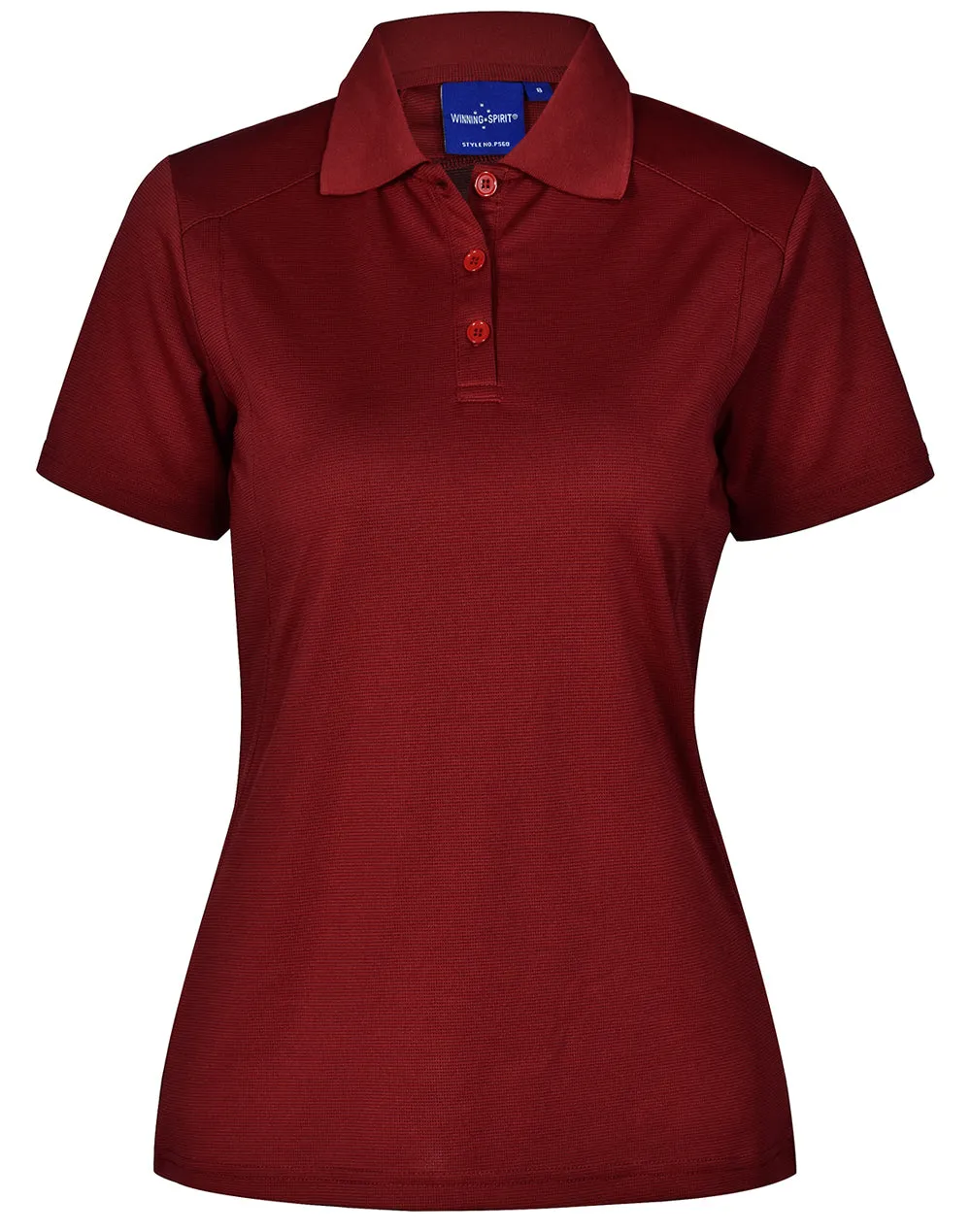 Winning Spirit Ladies' Breathable Bamboo Charcoal Short Sleeve Polo (PS60)