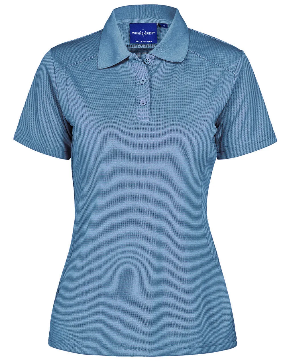 Winning Spirit Ladies' Breathable Bamboo Charcoal Short Sleeve Polo (PS60)