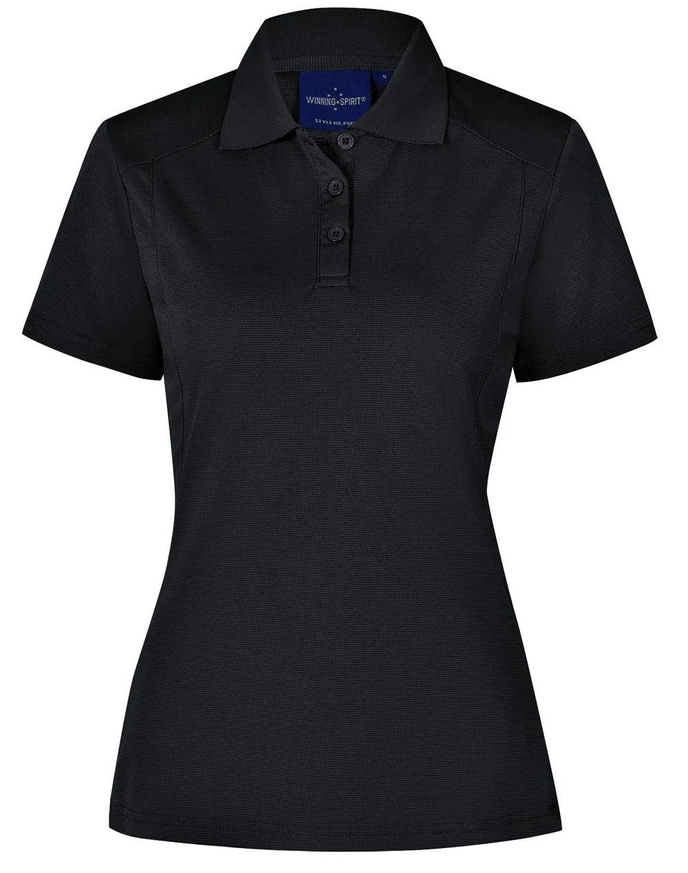 Winning Spirit Ladies' Breathable Bamboo Charcoal Short Sleeve Polo (PS60)