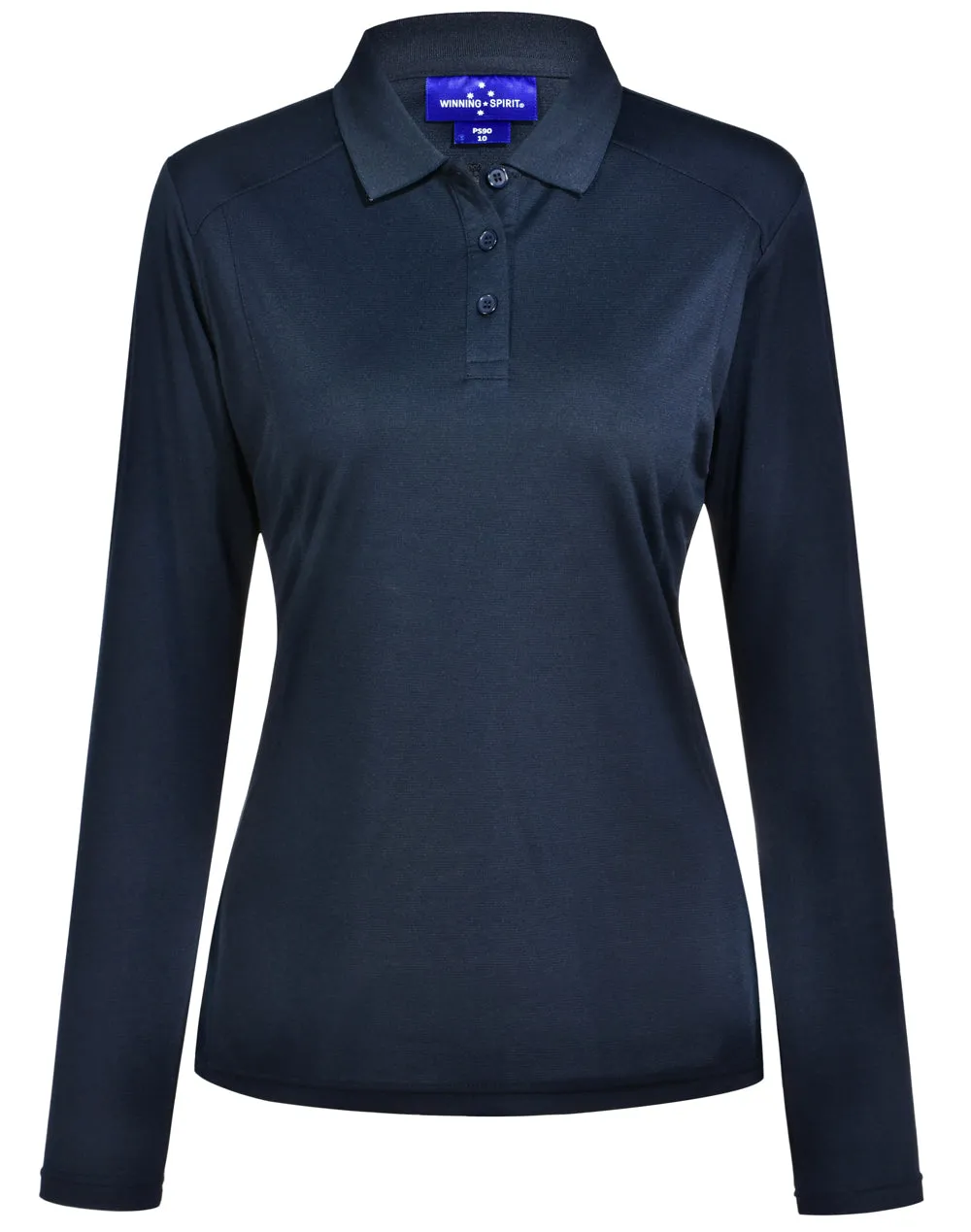 Winning Spirit Lucky Bamboo Long Sleeve Polo Ladies (PS90)