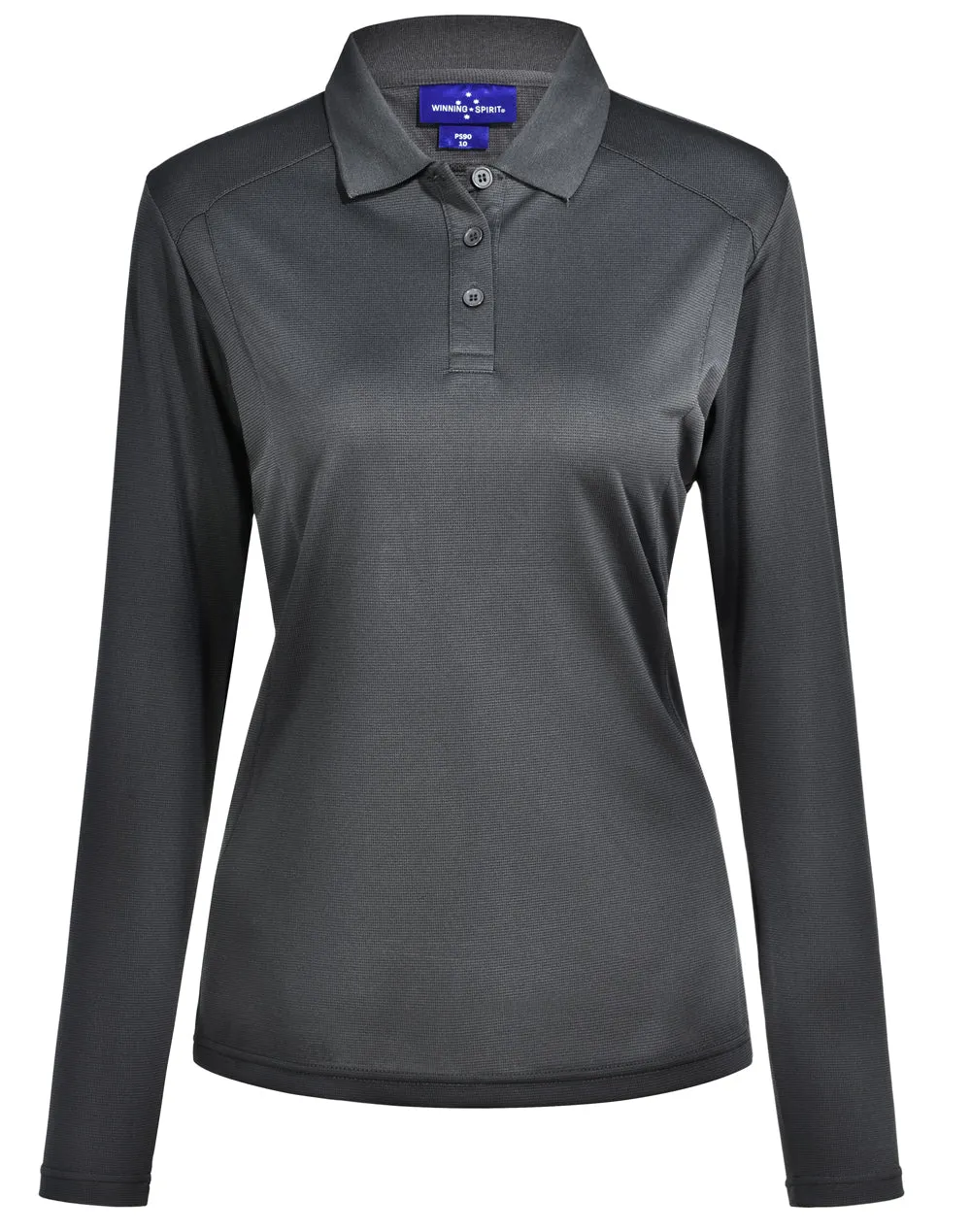 Winning Spirit Lucky Bamboo Long Sleeve Polo Ladies (PS90)