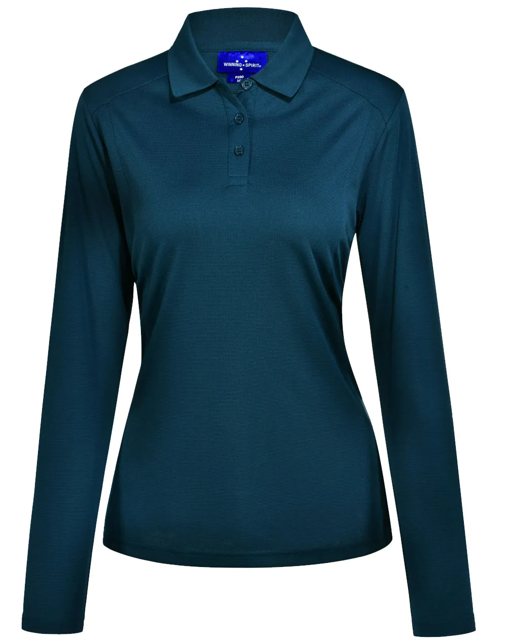 Winning Spirit Lucky Bamboo Long Sleeve Polo Ladies (PS90)