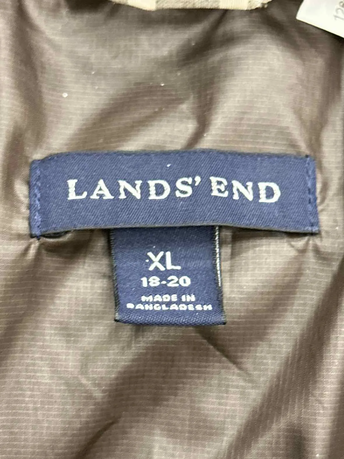 Women Size X-Large Lands End Black Women's Light Jacket