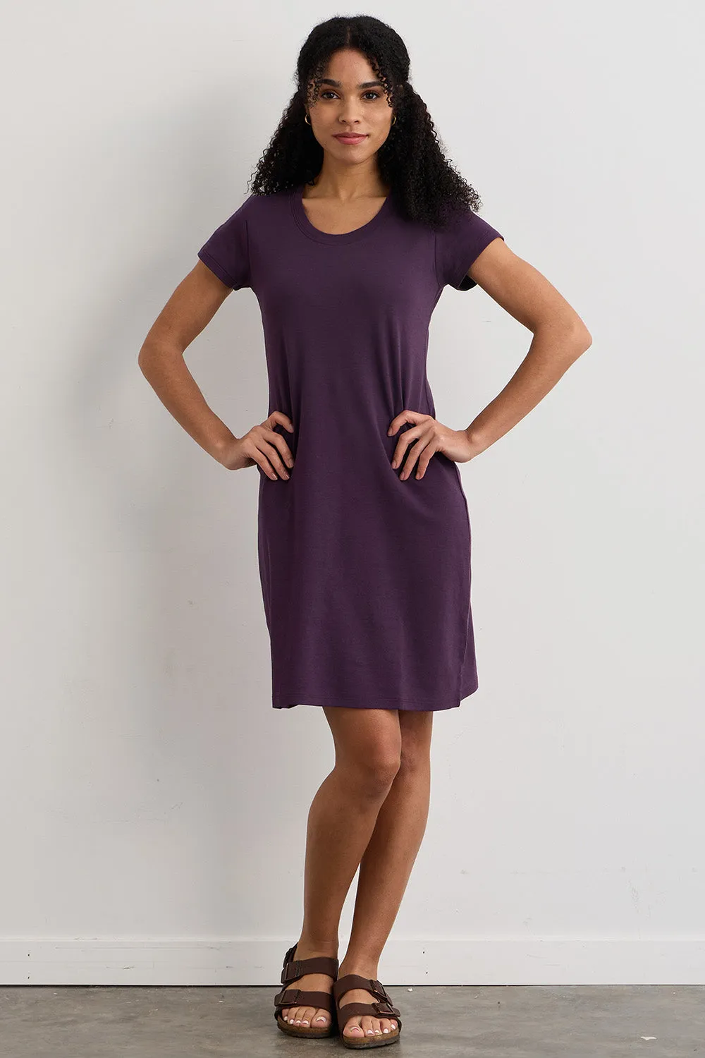 Women's 100% Organic Cotton T-Shirt Dress