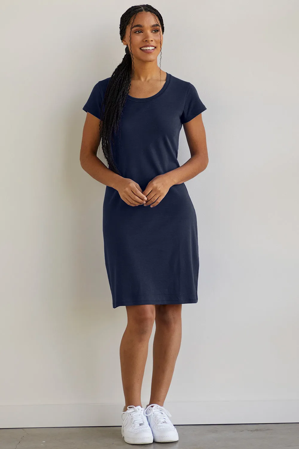 Women's 100% Organic Cotton T-Shirt Dress