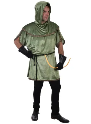 Woodland Archer Unisex Adults Robin Hood Plus Size Costume