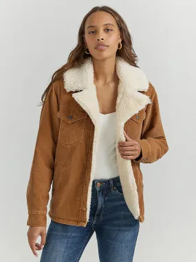 Wrangler Corduroy Love Sherpa Jacket