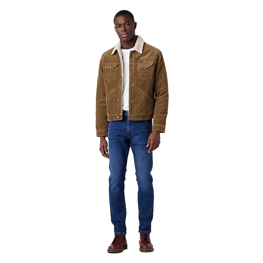 Wrangler Corduroy Sherpa Jacket - Teak