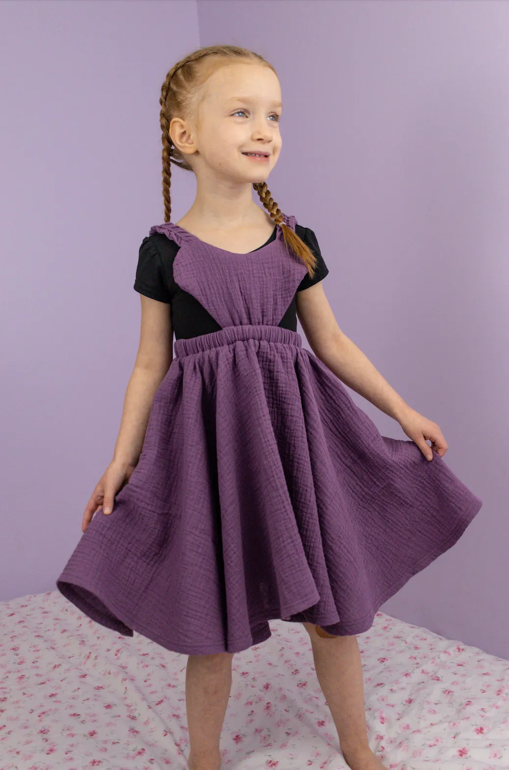 Youth Valentine Romper and Dress Digital Sewing Pattern Sizes NB-12Y