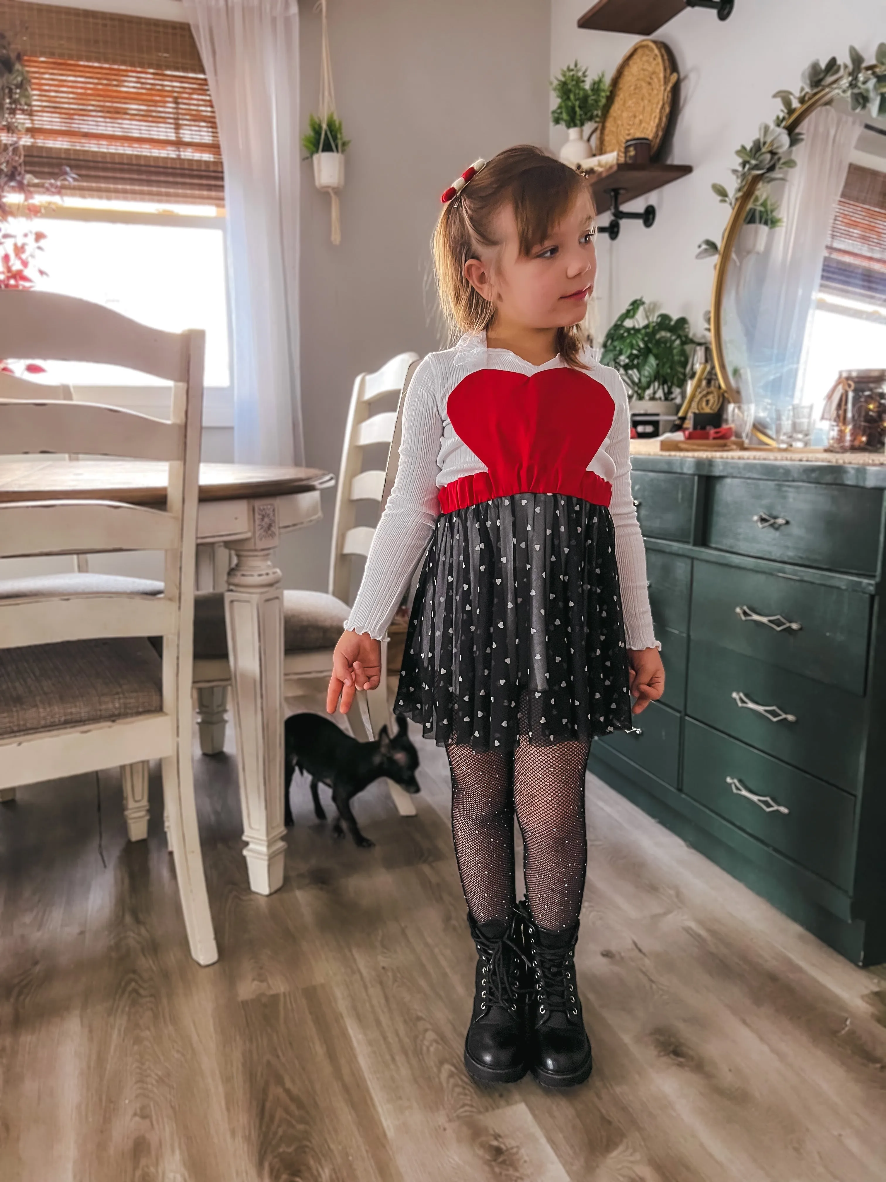 Youth Valentine Romper and Dress Digital Sewing Pattern Sizes NB-12Y