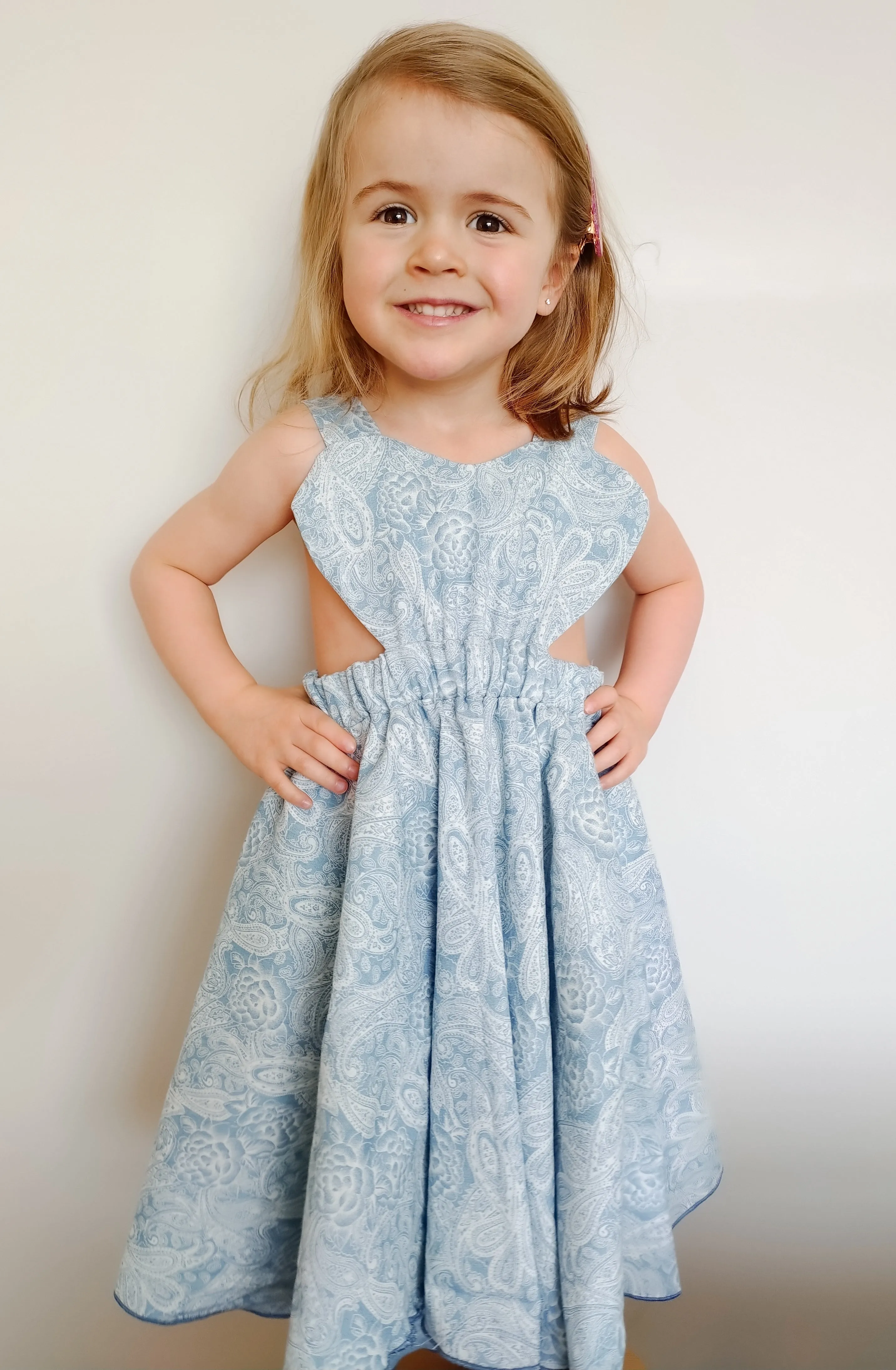 Youth Valentine Romper and Dress Digital Sewing Pattern Sizes NB-12Y