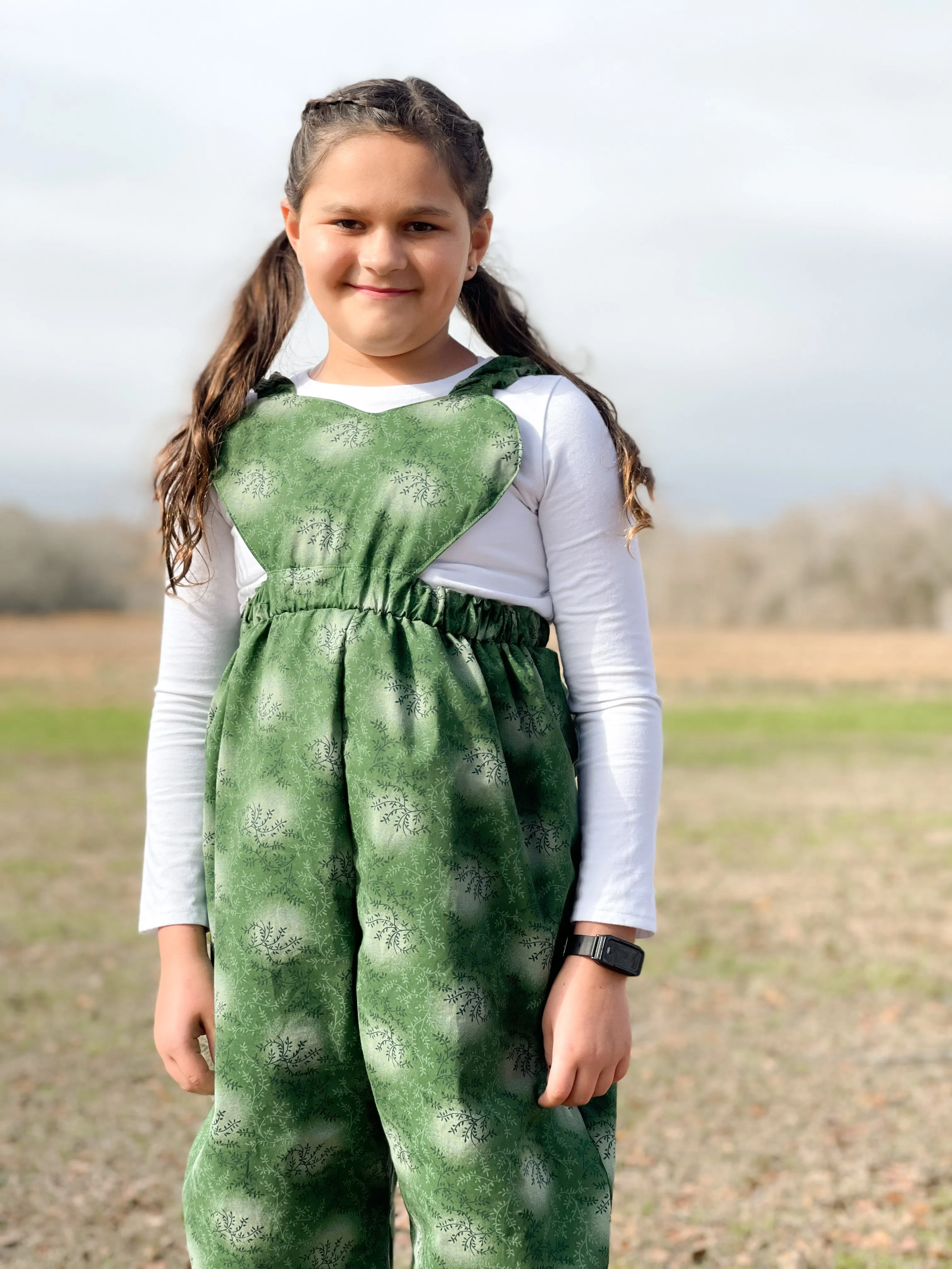 Youth Valentine Romper and Dress Digital Sewing Pattern Sizes NB-12Y